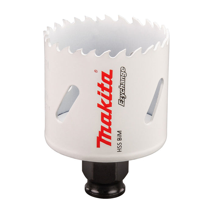 Mũi khoét lỗ dòng tháo lắp nhanh Ezychange Makita kích thước từ 16mm-152mm dùng cho Inox, gỗ chất liệu HSS-BiM