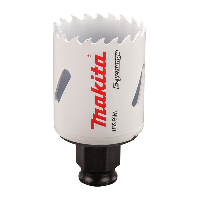 Mũi khoét lỗ dòng tháo lắp nhanh Ezychange Makita kích thước từ 16mm-152mm dùng cho Inox, gỗ chất liệu HSS-BiM