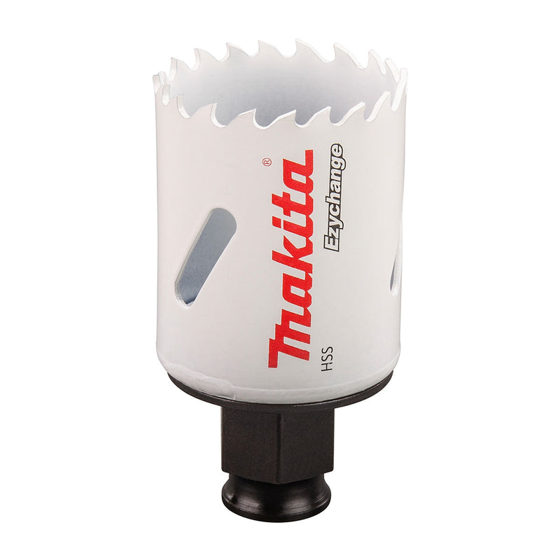 Mũi khoét lỗ dòng tháo lắp nhanh Ezychange Makita kích thước từ 16mm-152mm dùng cho Inox, gỗ chất liệu HSS-BiM