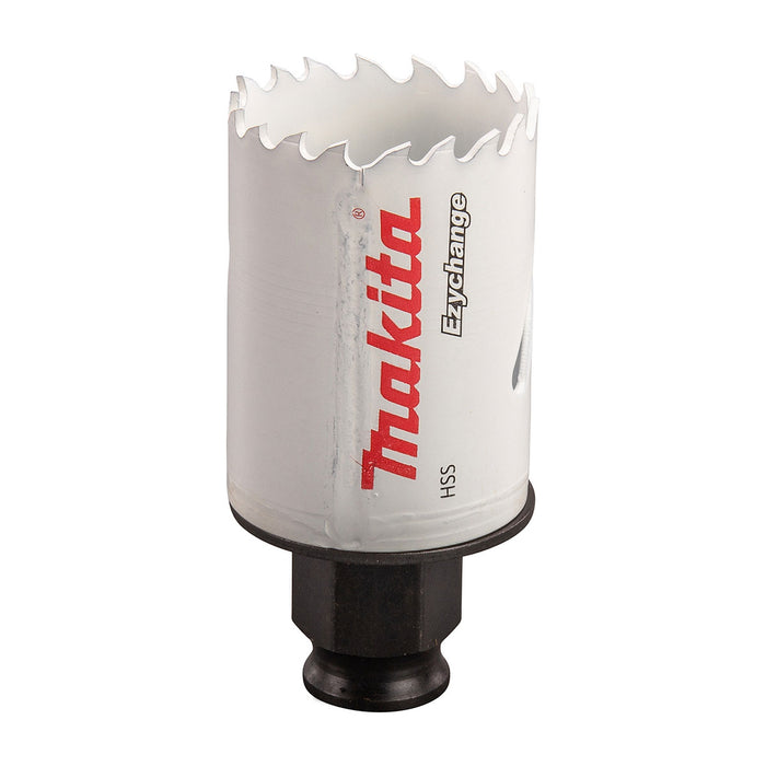 Mũi khoét lỗ dòng tháo lắp nhanh Ezychange Makita kích thước từ 16mm-152mm dùng cho Inox, gỗ chất liệu HSS-BiM