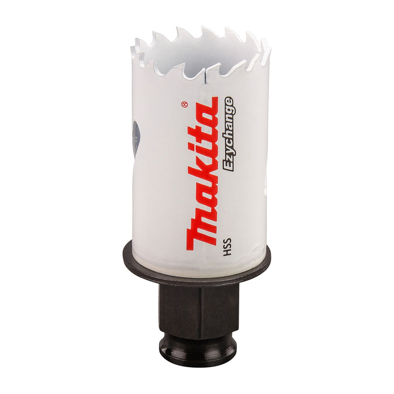 Mũi khoét lỗ dòng tháo lắp nhanh Ezychange Makita kích thước từ 16mm-152mm dùng cho Inox, gỗ chất liệu HSS-BiM