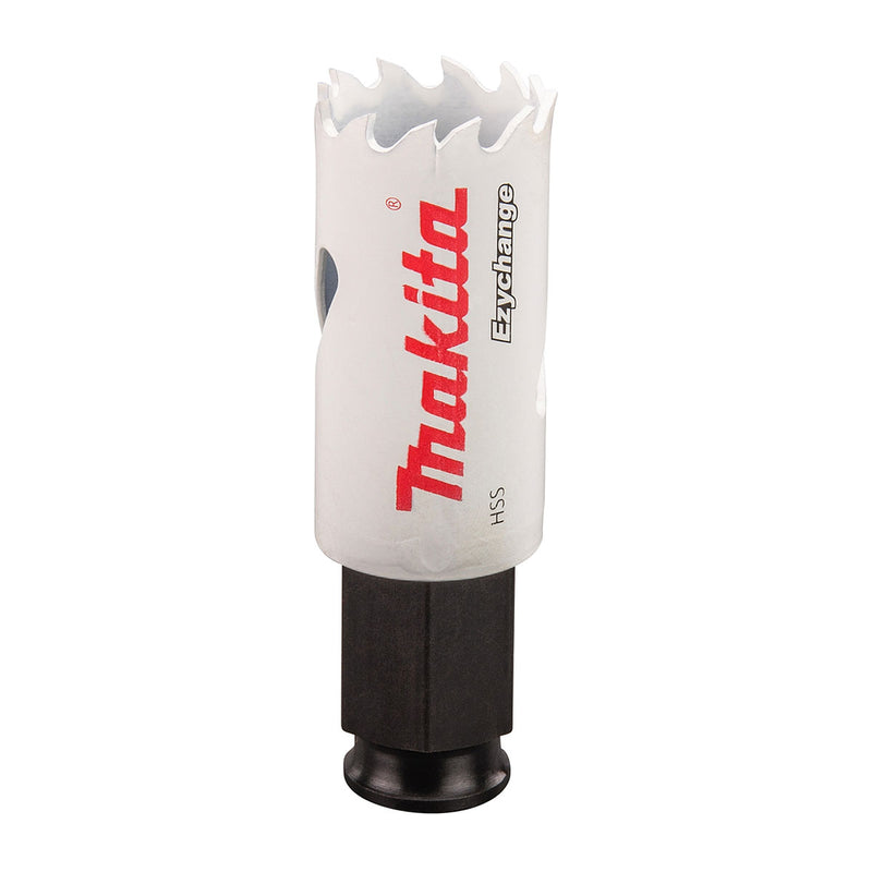 Mũi khoét lỗ dòng tháo lắp nhanh Ezychange Makita kích thước từ 16mm-152mm dùng cho Inox, gỗ chất liệu HSS-BiM