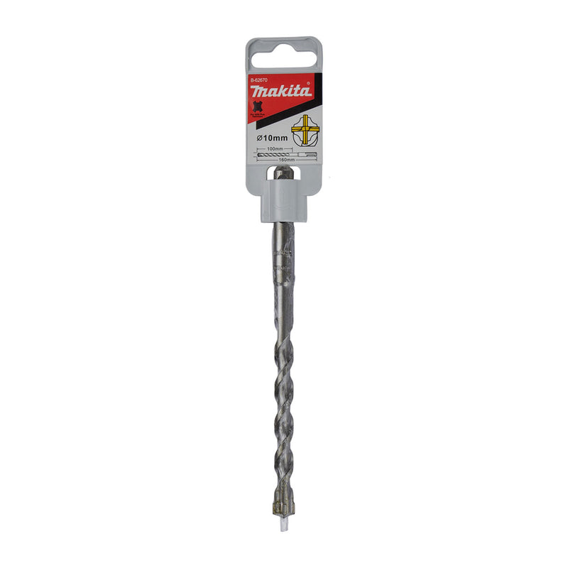 Mũi khoan bê tông TCT 4 cạnh đuôi gài SDS-Plus Makita, đường kính mũi từ 5mm-25mm ( Cấp 3 sao )