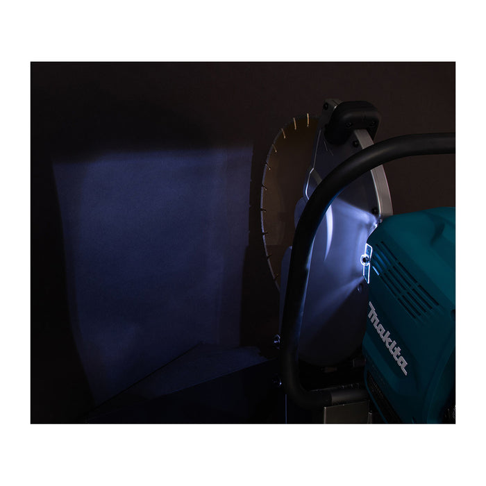 Máy cắt hạng nặng Makita CE002G dùng Pin 40Vmax x2 XGT, đường kính lưỡi 355mm, công nghệ AFT, AWS