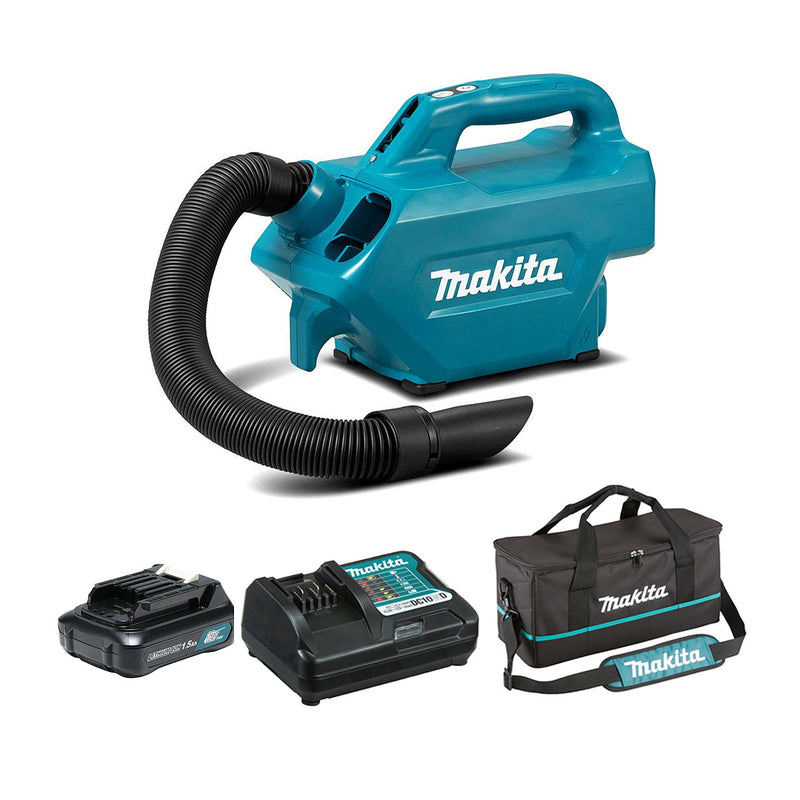 Máy hút bụi Makita CL121D dùng Pin 12Vmax CXT khả năng chứa bụi 500ml