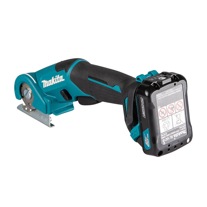 Máy cắt đa năng Makita CP100D dùng Pin 12Vmax CXT khả năng cắt tối đa 6mm