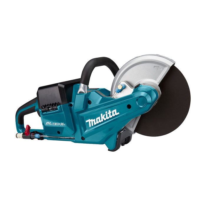 Máy cắt bê tông Makita DCE090 dùng Pin 18V x2 LXT đường kính lưỡi cắt 230mm, công nghệ AFT