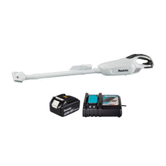 DCL182FRFW: Màu trắng - Thân máy + 1 pin 3.0Ah (BL1830B) + Sạc nhanh (DC18RC)