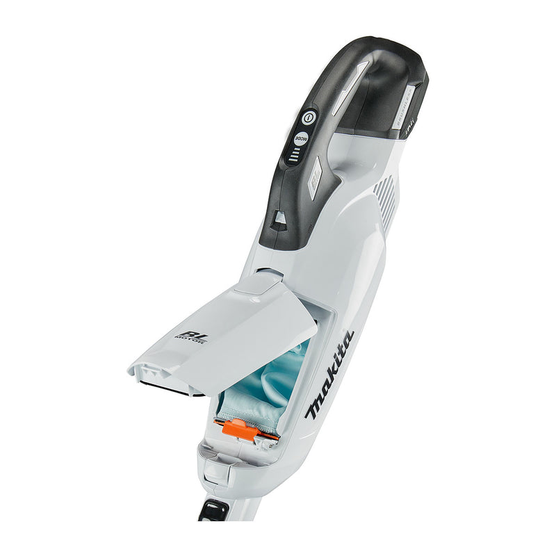 Máy hút bụi cầm tay Makita DCL285F dùng Pin 18V LXT, công suất hút 125W, khả năng chứa bụi 500ml bộ lọc HEPA