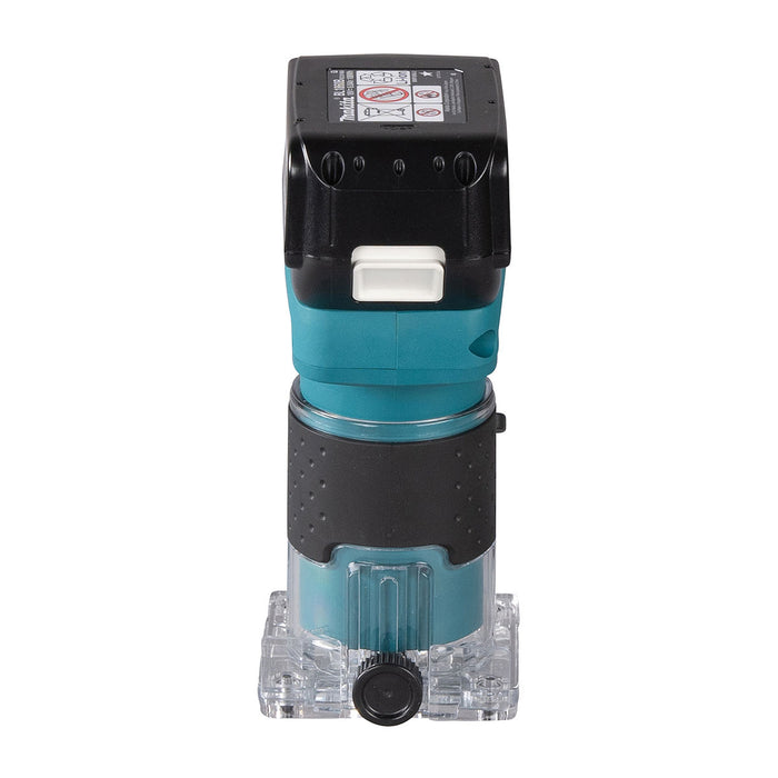 Máy đánh cạnh Makita DRT52 dùng Pin 18V LXT, chấu bóp 6.35mm ( 1/4 inch )