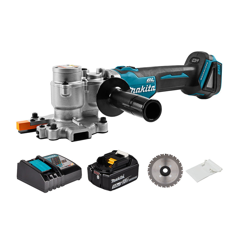 Máy cắt thép Makita DSC251 dùng Pin 18V LXT đường kính lưỡi 110mm, khả năng cắt từ 10mm - 25mm