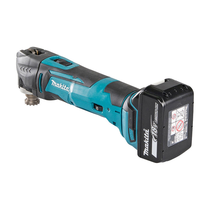 Máy cắt rung đa năng Makita DTM51 dùng Pin 18V LXT, tiêu chuẩn lưỡi STARLOCK, OIS