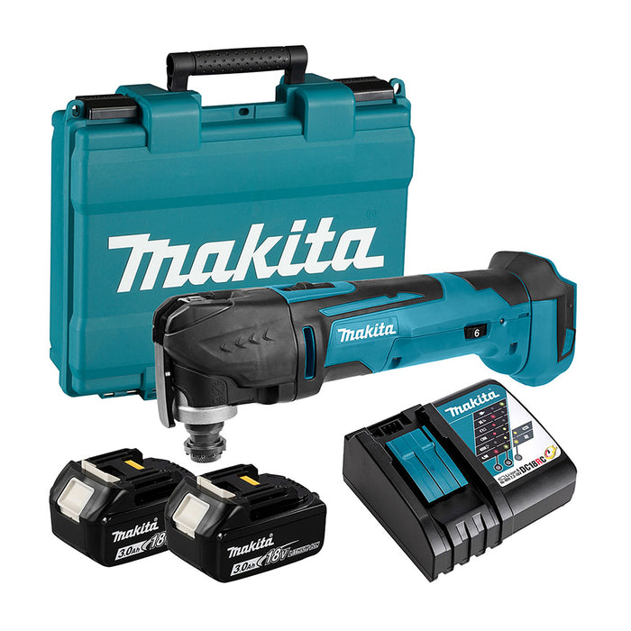 Máy cắt rung đa năng Makita DTM51 dùng Pin 18V LXT, tiêu chuẩn lưỡi STARLOCK, OIS