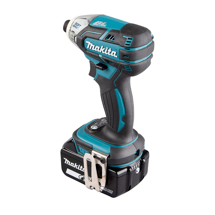 Máy vặn vít xung dầu Makita DTS141 dùng Pin 18V LXT đuôi lục giác 6.35mm (1/4 inch)