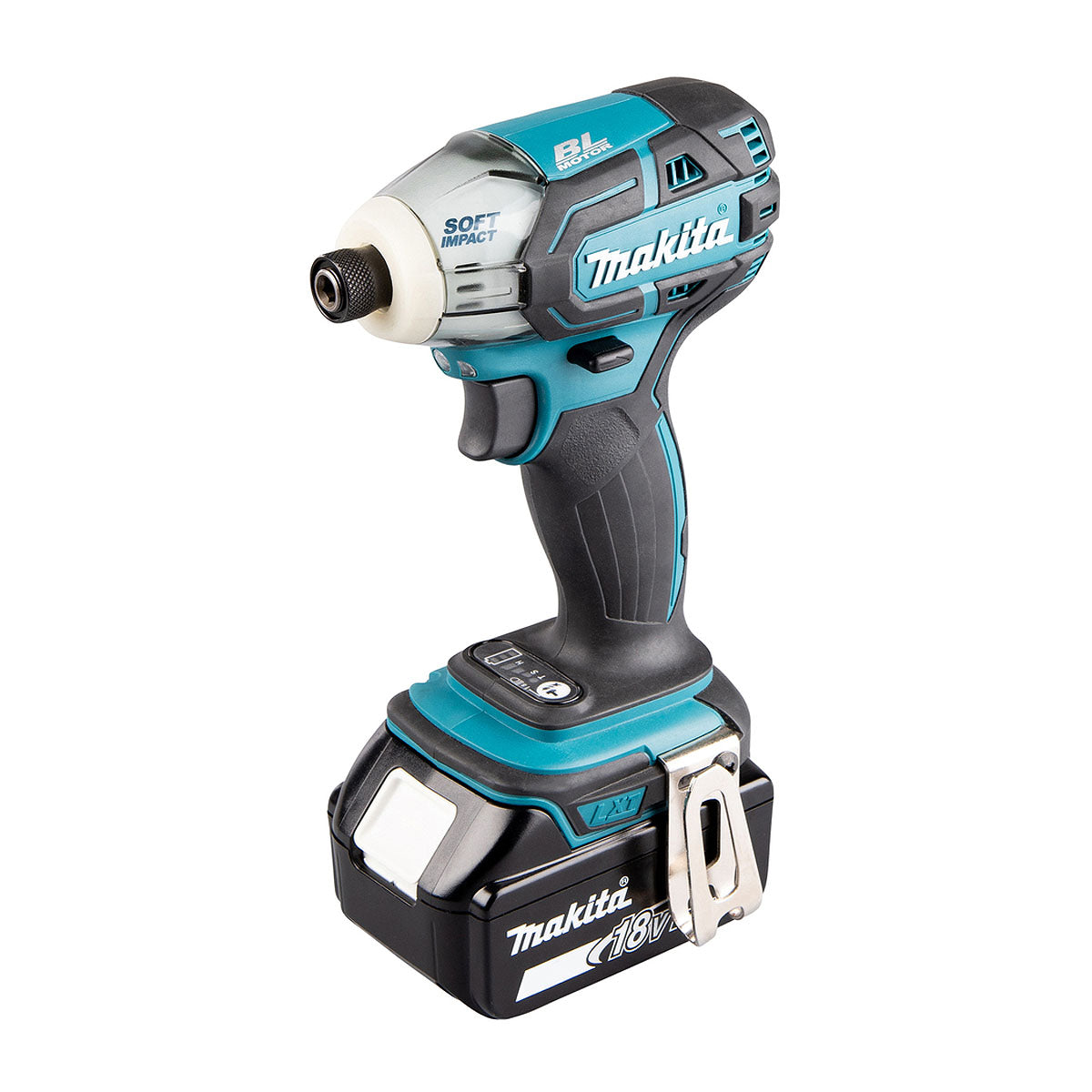 Máy vặn vít xung dầu Makita DTS141 dùng Pin 18V LXT đuôi lục giác 6.35mm (1/4 inch)