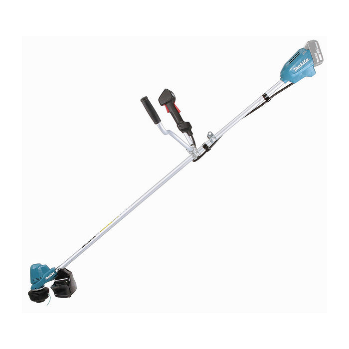 Máy cắt cỏ Makita DUR190U dùng Pin 18V LXT công suất 240W, độ rộng cắt tối đa 300mm, tay cầm chữ U