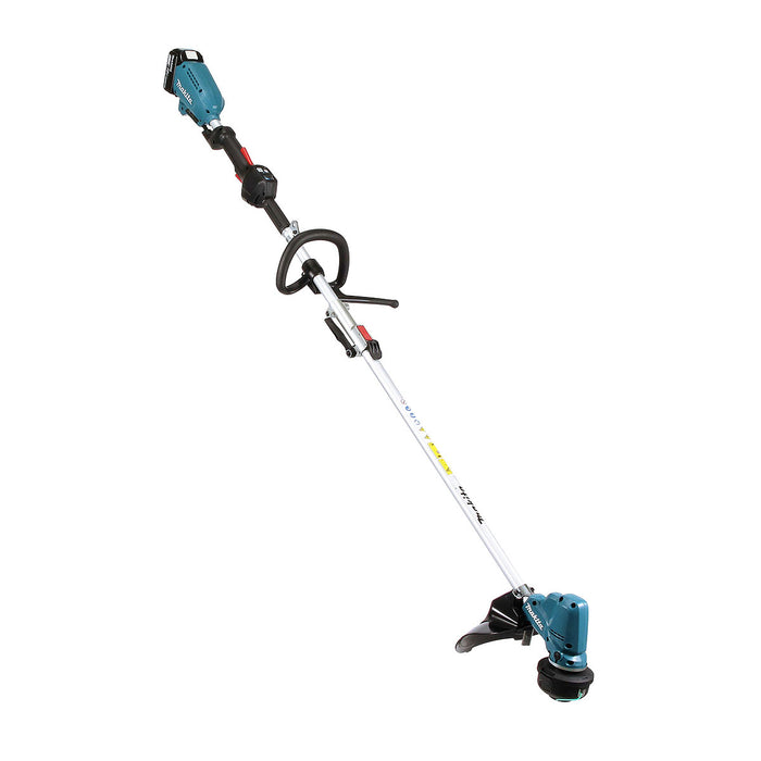 Máy cắt cỏ Makita DUR191L dùng Pin 18V LXT công suất 240W, độ rộng cắt tối đa 300mm, trục có thể tháo rời, tay cầm vòng