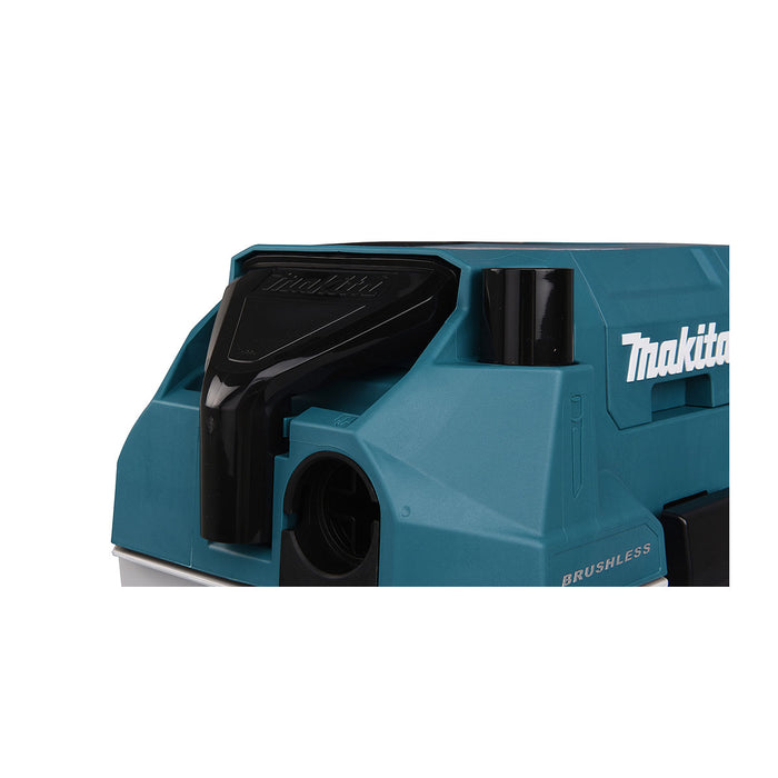 Máy hút bụi Makita DVC750L dùng Pin 18V x2 LXT, dung tích 7.5L, lực hút 6.7kPa, bộ lọc HEPA