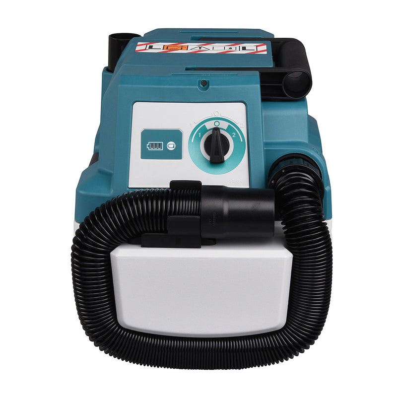 Máy hút bụi Makita DVC750L dùng Pin 18V LXT, dung tích 7.5L, lực hút 6.7kPa, bộ lọc HEPA