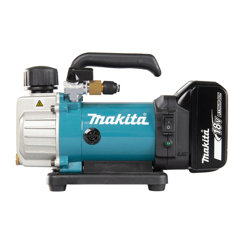 Máy hút chân không Makita DVP180 dùng Pin 18V LXT, tốc độ hút 50 L/phút, áp suất 20Pa ( 150 microns )