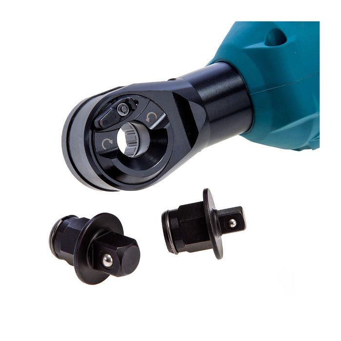 Máy siết bu lông góc Makita DWR180 dùng Pin 18V LXT, dùng được 2 cốt 1/4 inch và 3/8 inch