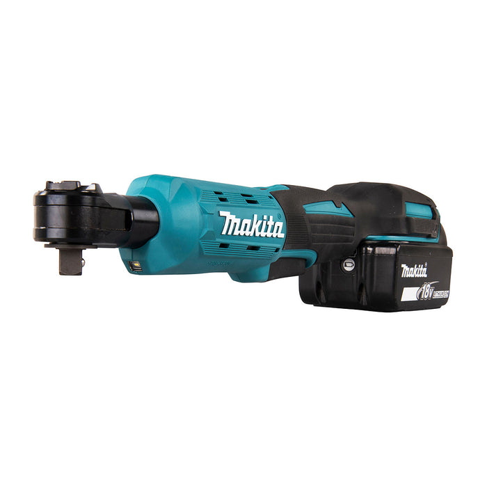 Máy siết bu lông góc Makita DWR180 dùng Pin 18V LXT, dùng được 2 cốt 1/4 inch và 3/8 inch