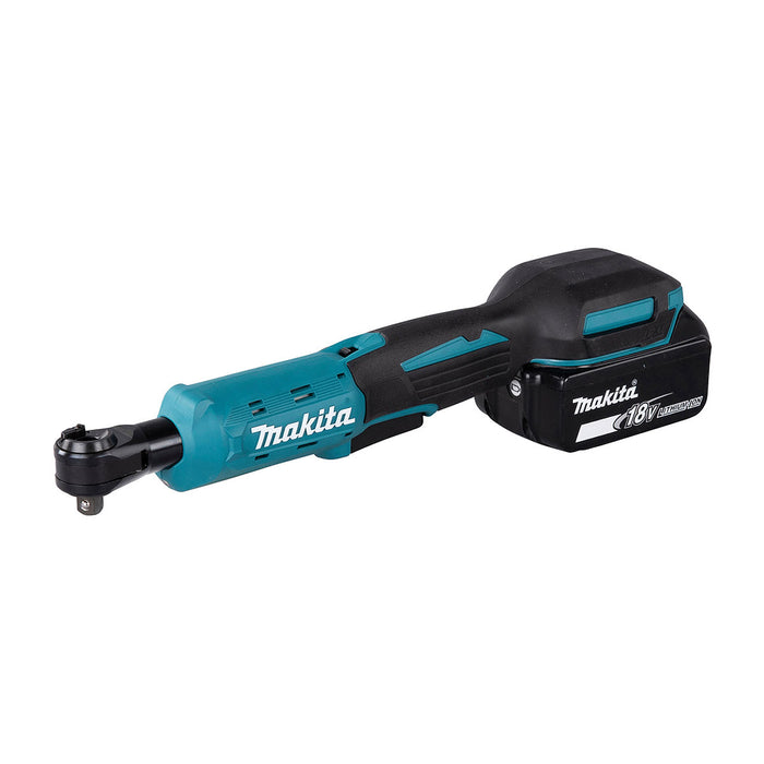 Máy siết bu lông góc Makita DWR180 dùng Pin 18V LXT, dùng được 2 cốt 1/4 inch và 3/8 inch