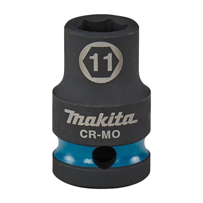 Đầu tuýp cốt 1/2 inch thân ngắn Makita thép Cr-Mo kích thước từ 8mm-32mm, chiều dài 38mm ( Cấp 3 sao )