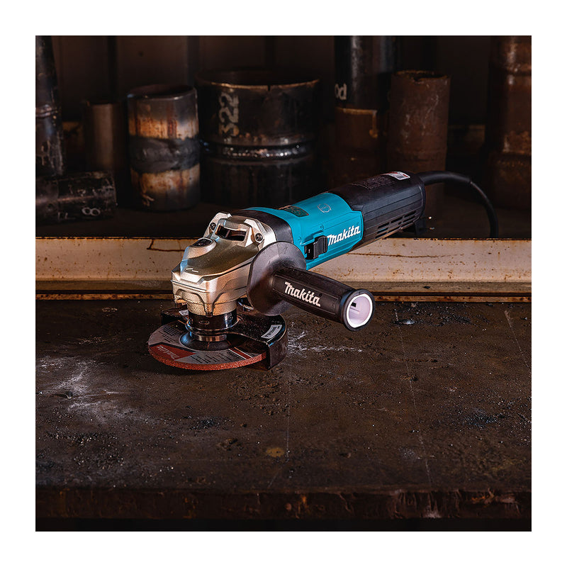 Máy mài góc Makita GA5092X02 đường kính lưỡi 125mm, công suất 1900W, công tắc trượt