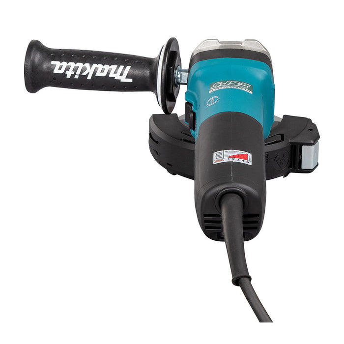 Máy mài góc Makita GA5091X02, đường kính lưỡi 125mm, công suất 1900W, công tắc trượt