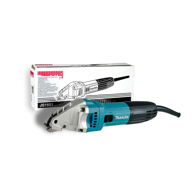 Máy cắt thép tấm Makita JS1601 loại lưỡi thẳng, công suất 380W