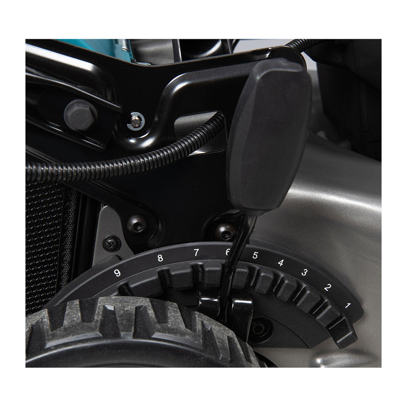 Máy cắt cỏ đẩy tự hành Makita LM002G, dùng Pin 40Vmax XGT, đường kính lưỡi 530mm, thân máy bằng thép