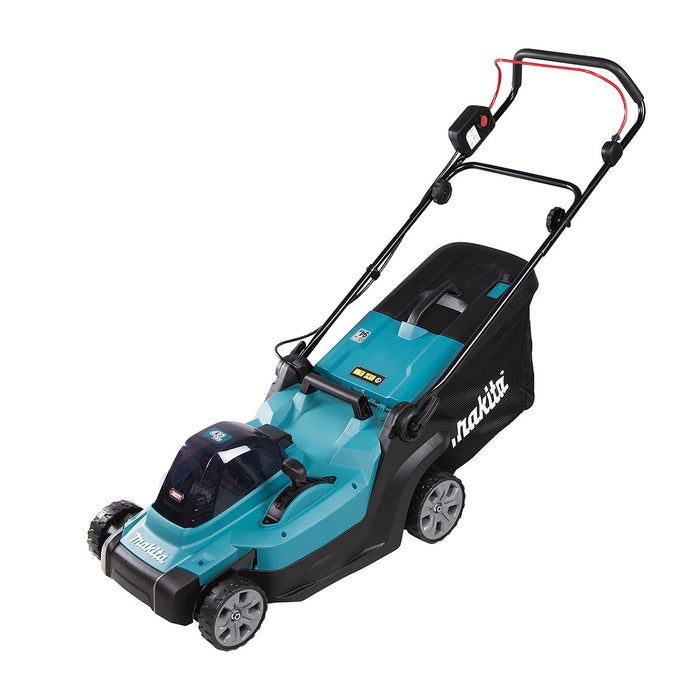 Máy cắt cỏ đẩy Makita LM004G dùng Pin 40Vmax XGT, đường kính lưỡi 430mm, thân máy bằng nhựa