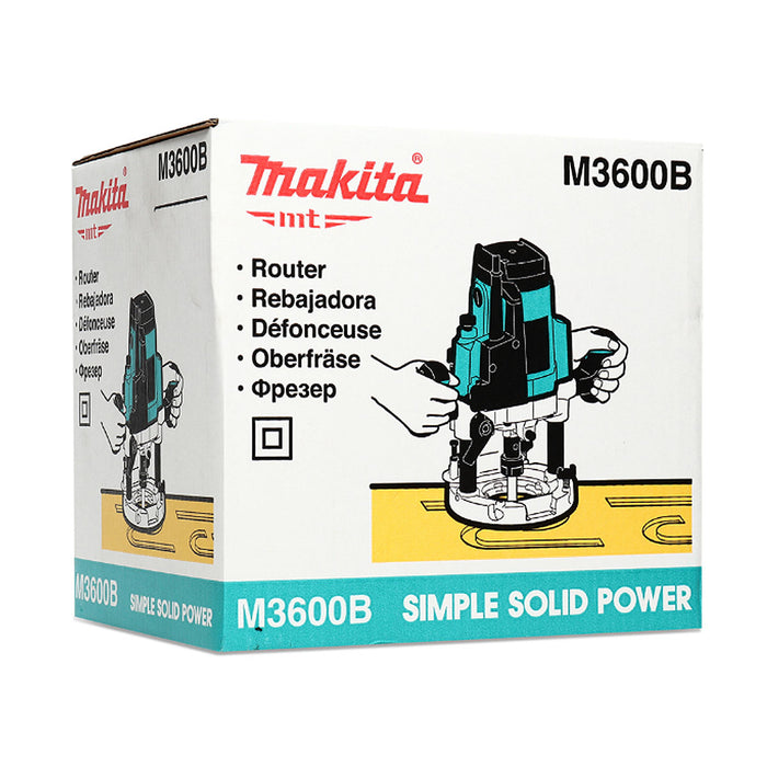 Máy phay Makita M3600B (MT362) công suất 1650W, chấu bóp 12.7mm ( 1/2 inch )