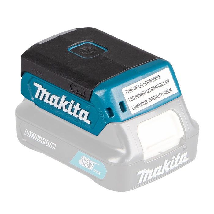 Đèn LED mini Makita ML103 dùng Pin 12Vmax CXT, độ sáng 100lm