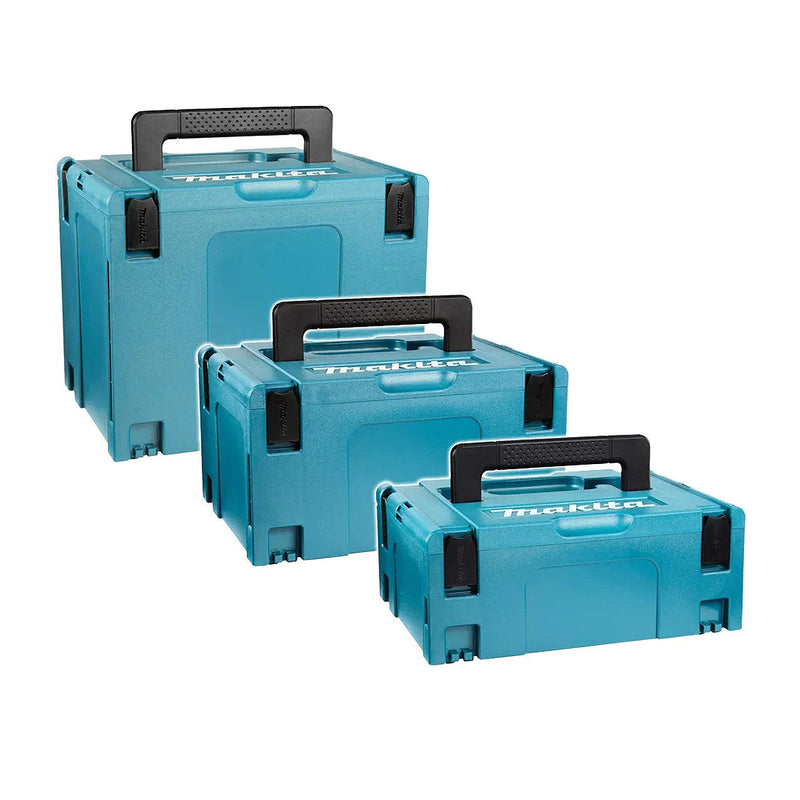 Thùng đựng đồ nghề Makita Makpac cỡ số 3, mã số 821551-8, kích thước 395mm x 295mm x 210mm