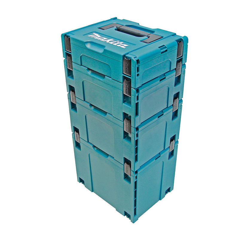 Thùng đựng đồ nghề Makita Makpac cỡ số 2, mã số 821550-0, kích thước 395mm x 295mm x 157mm