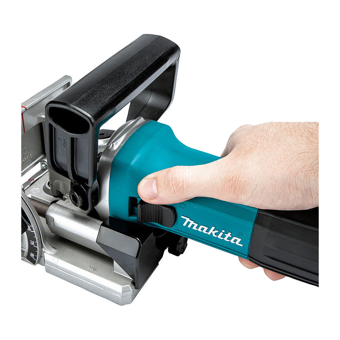 Máy ghép mộng Makita PJ7000 công suất 701W, đường kính lưỡi 100mm