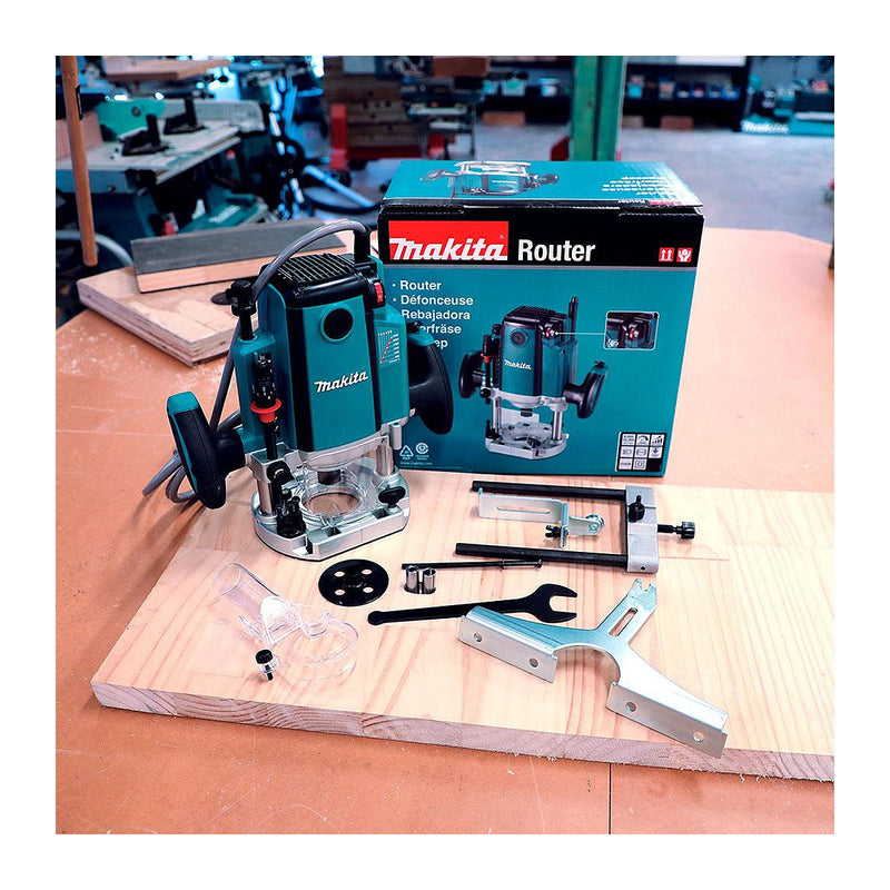 Máy phay Makita RP2301FC công suất 2100W, chấu bóp 12.7mm ( 1/2 inch )