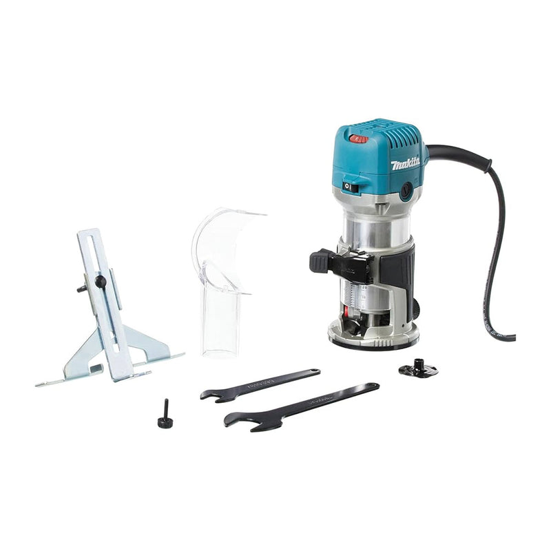 Máy đánh cạnh Makita RT0702C công suất 710W, chấu bóp 6.35mm ( 1/4 inch ) , 9.5mm ( 3/8 inch )