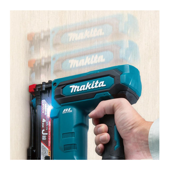 Máy bắn đinh ghim U Makita ST002G dùng Pin 40Vmax XGT, kích thước đinh 13-25mm