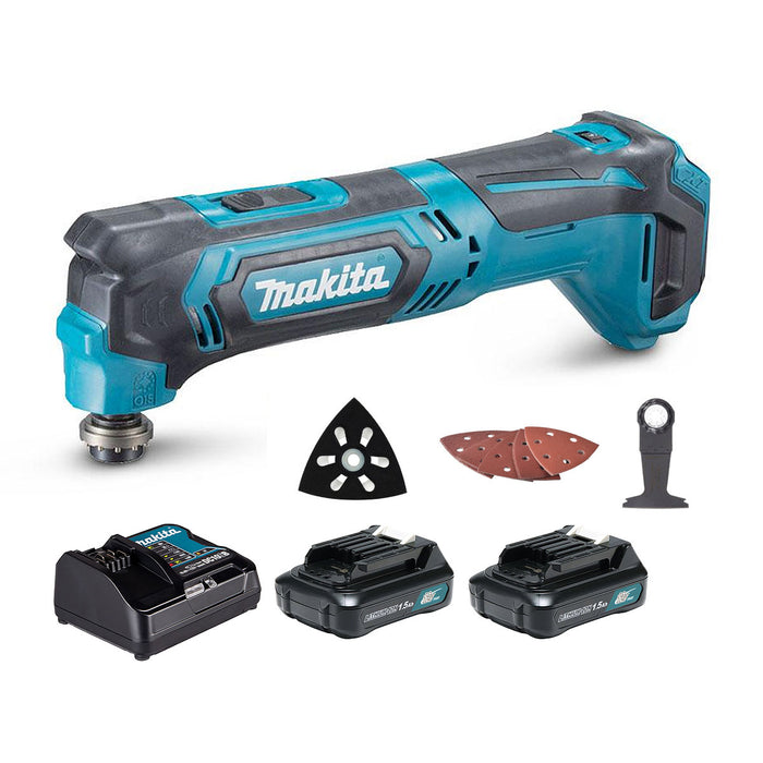 Máy cắt rung đa năng Makita TM30D dùng Pin 12Vmax CXT, 10.8V, tiêu chuẩn lưỡi STARLOCK, OIS