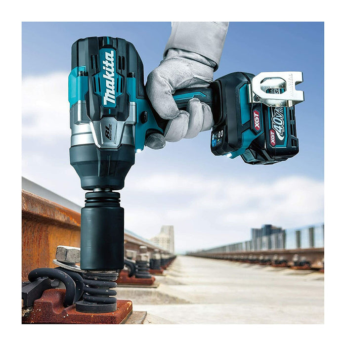 Máy siết bu lông Makita TW007G dùng Pin 40Vmax XGT, cốt 1/2 inch