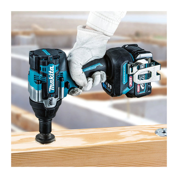 Máy siết bu lông Makita TW007G dùng Pin 40Vmax XGT, cốt 1/2 inch