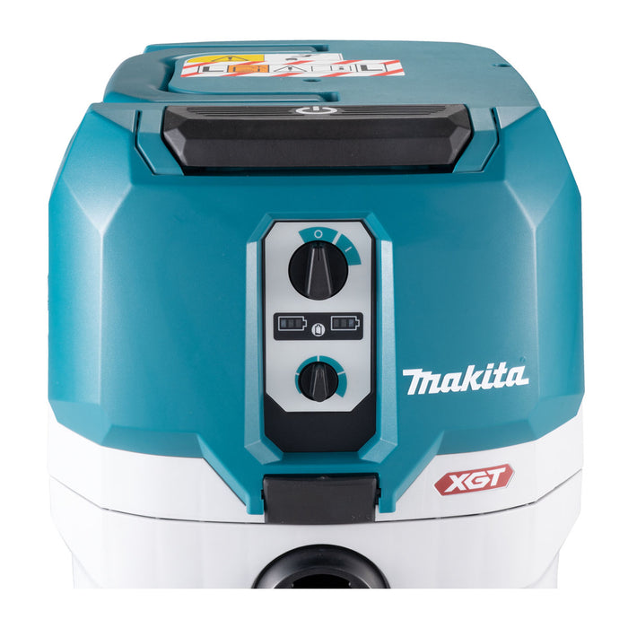 Máy hút bụi Makita VC005GL dùng Pin 40Vmax XGT, dung tích 8L lực hút 23 kPa ( hút khô )