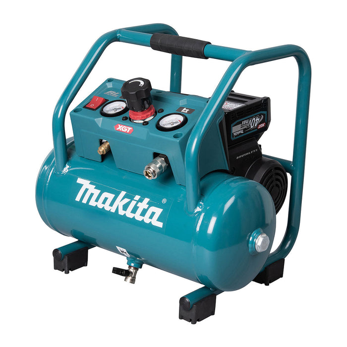 Máy nén khí Makita AC001G dùng Pin 40Vmax XGT, bình chứa 7.6 lít