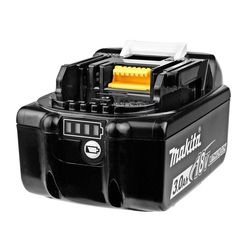 Pin 18V LXT dung lượng 3.0Ah Makita BL1830B, mã số 632G12-3 (Pin nhập theo kiện lớn, không có hộp giấy cho từng viên)