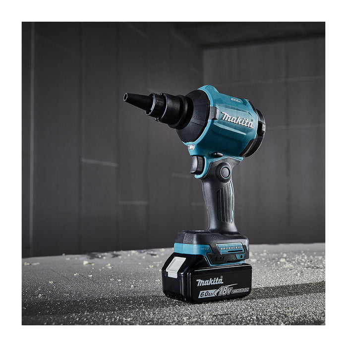 Máy thổi bụi Makita DAS180 dùng Pin 18V LXT