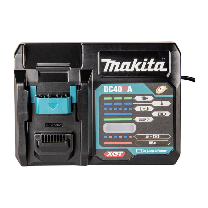 Đế sạc nhanh Makita DC40RA dùng cho Pin 40Vmax XGT mã số 191E07-8 (hộp đựng bằng giấy)