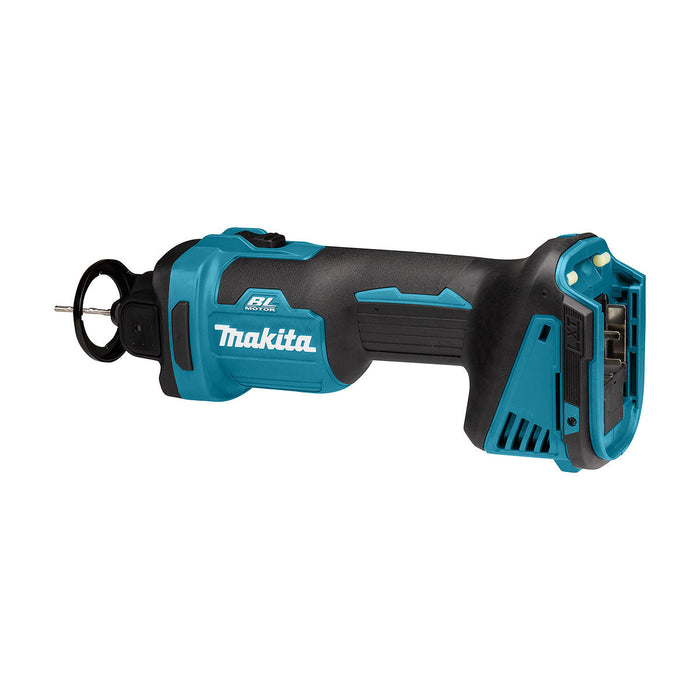 Máy cắt thạch cao Makita DCO181 dùng Pin 18V LXT đầu côn 3.18mm (1/8 inch), 6.35mm (1/4 inch), công nghệ kết nối không dây AWS